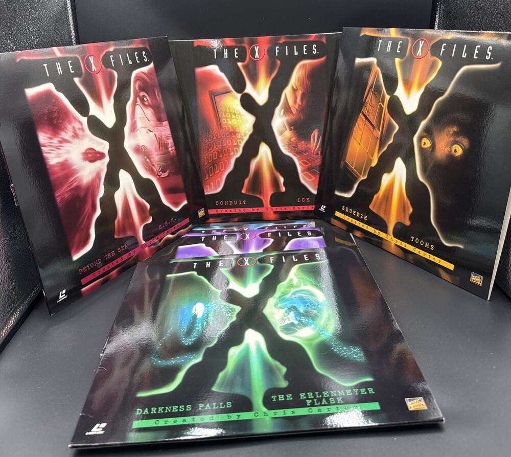 The X Files - 6 Laserdisc Lot - Season 1 - 12 Total Episodes Japan